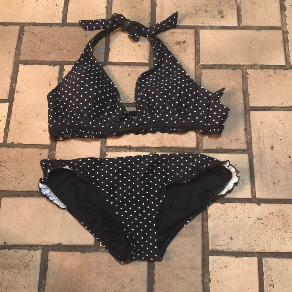 Polka dot bikini
